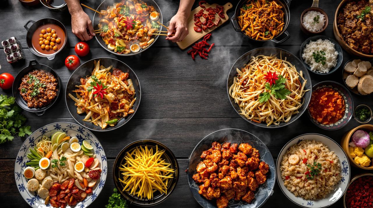 美食地图:舌尖上的中国之旅